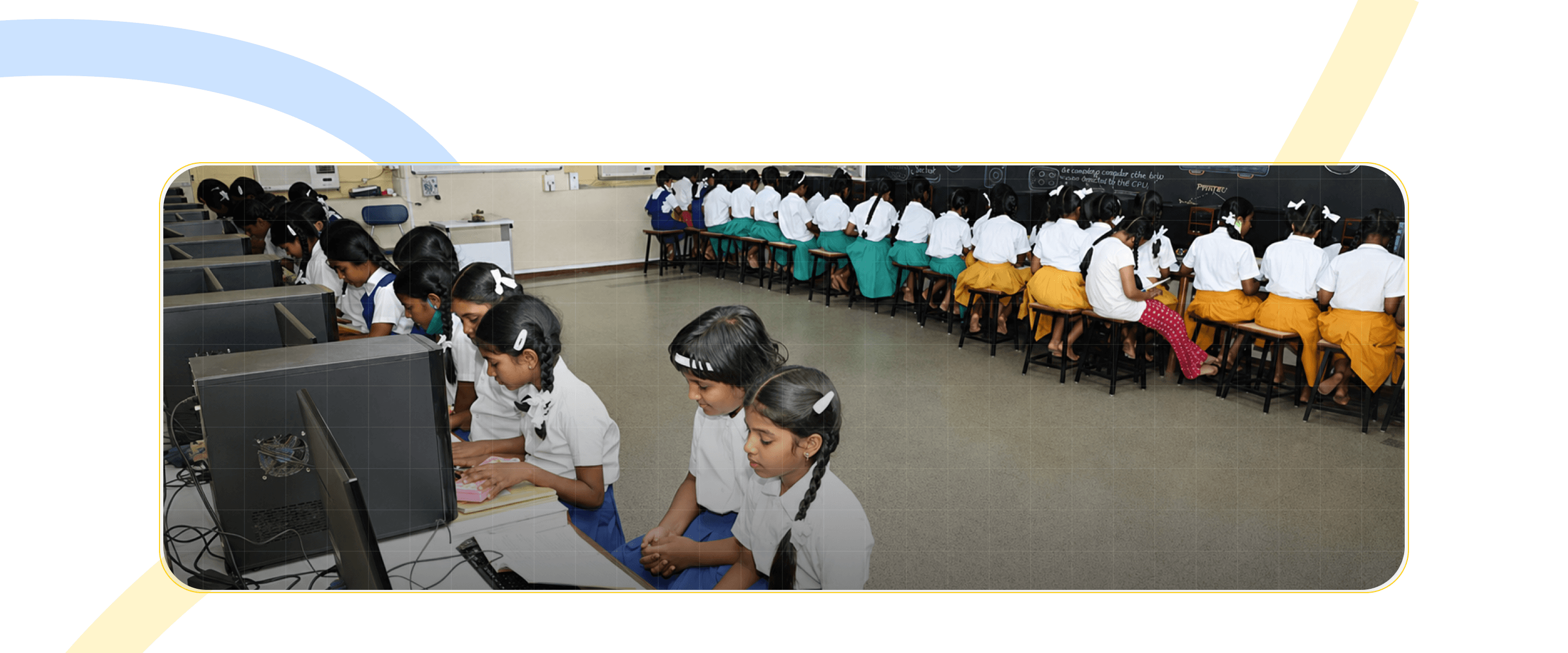 Rosary School students
