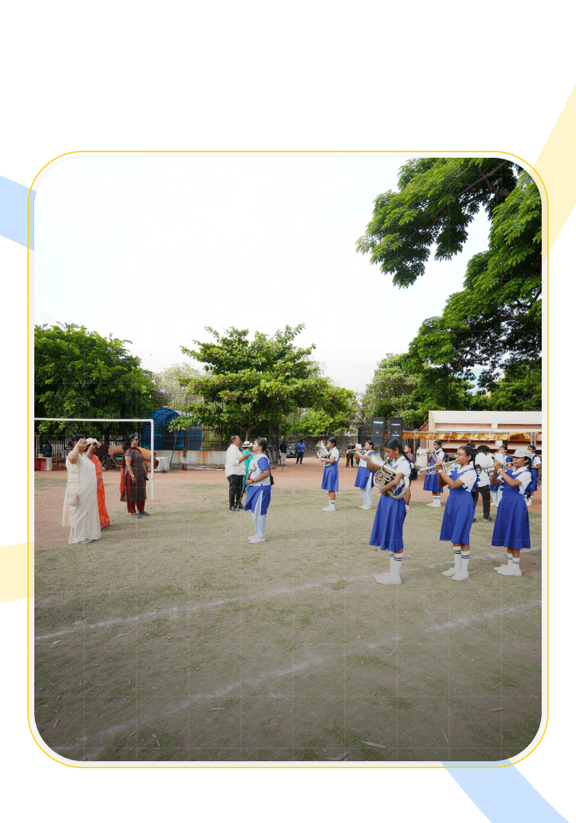 Rosary School students