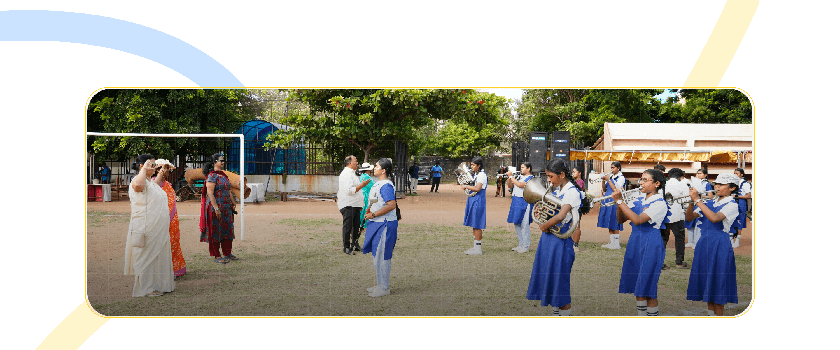Rosary School students