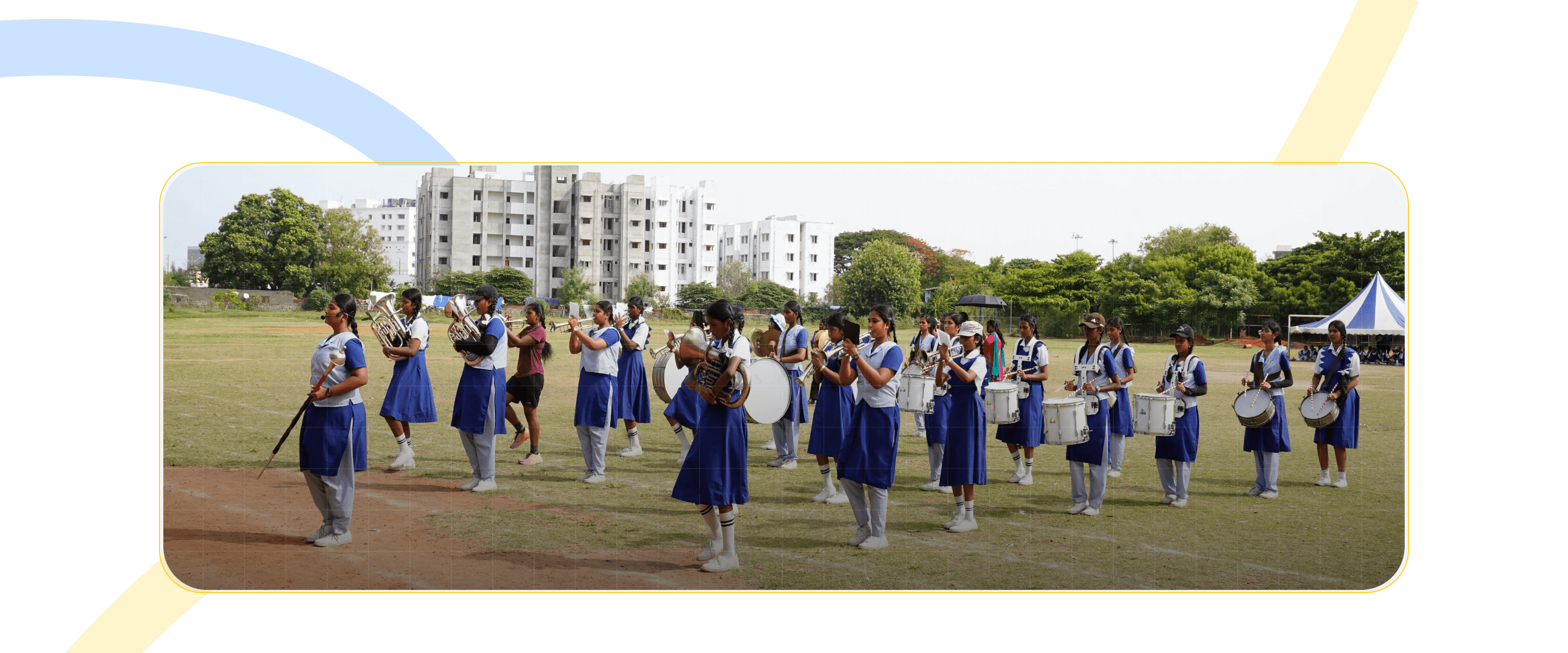 Rosary School students