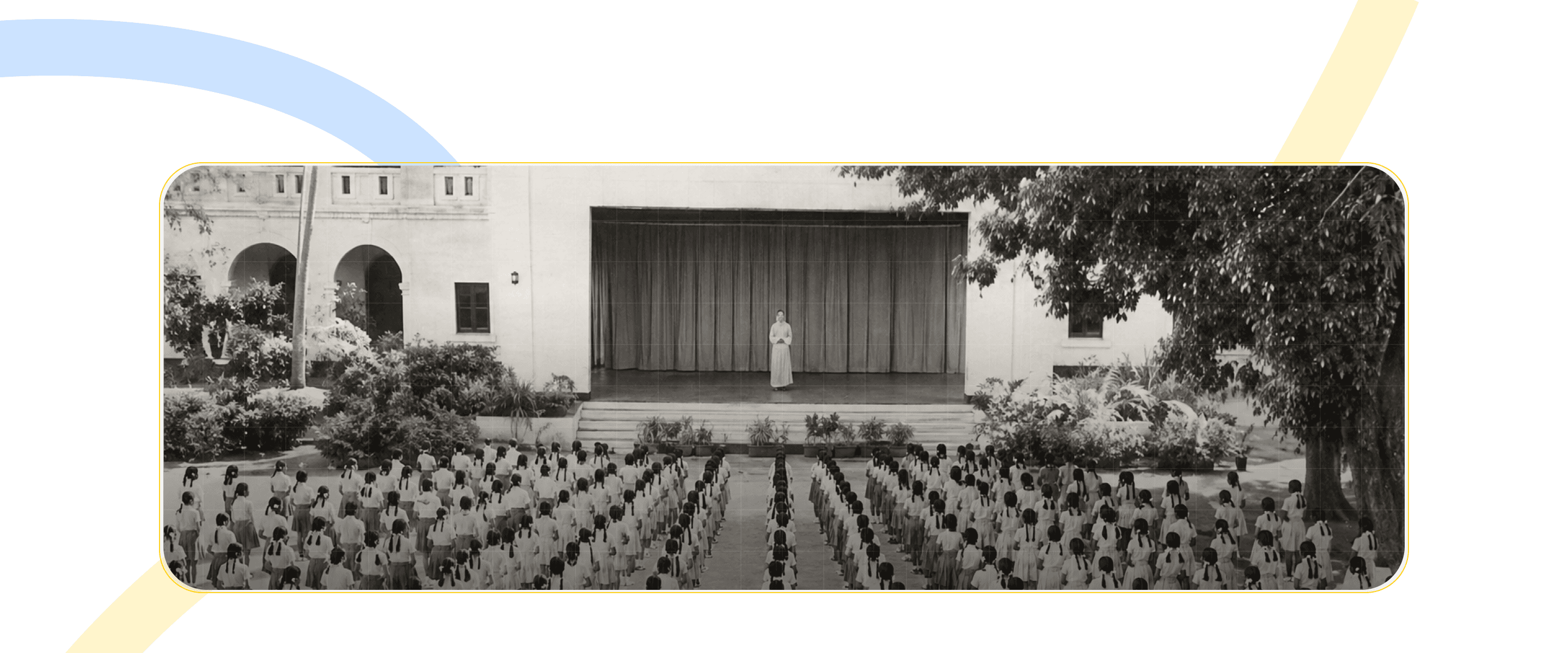 Rosary School students
